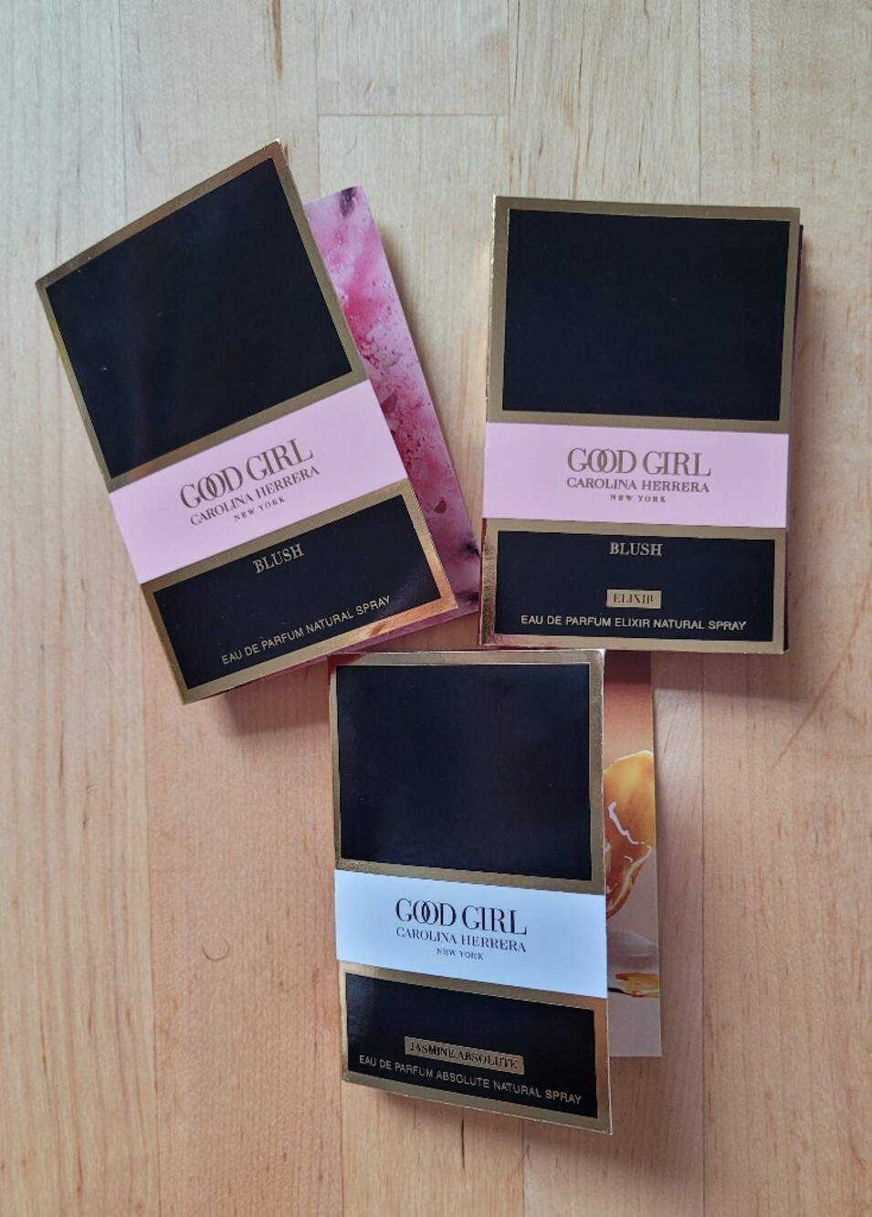 CAROLINA HERRERRA Good Girl perfume bundle sample spray set parfum NEW